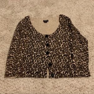 Guess Cheetah Cardigan